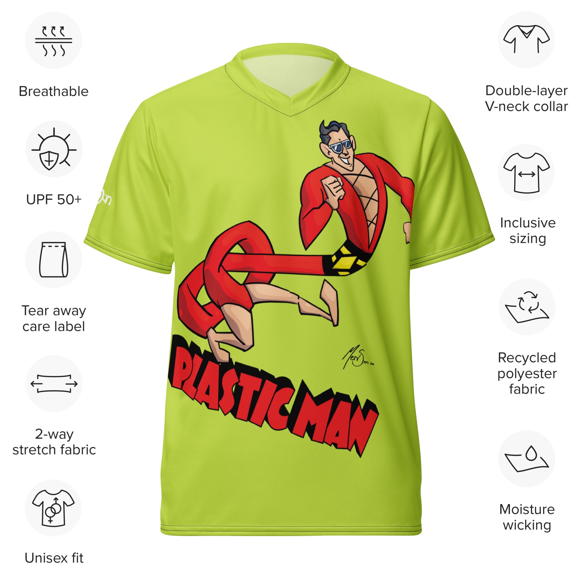 Plastic Man Recycled Sports Jersey