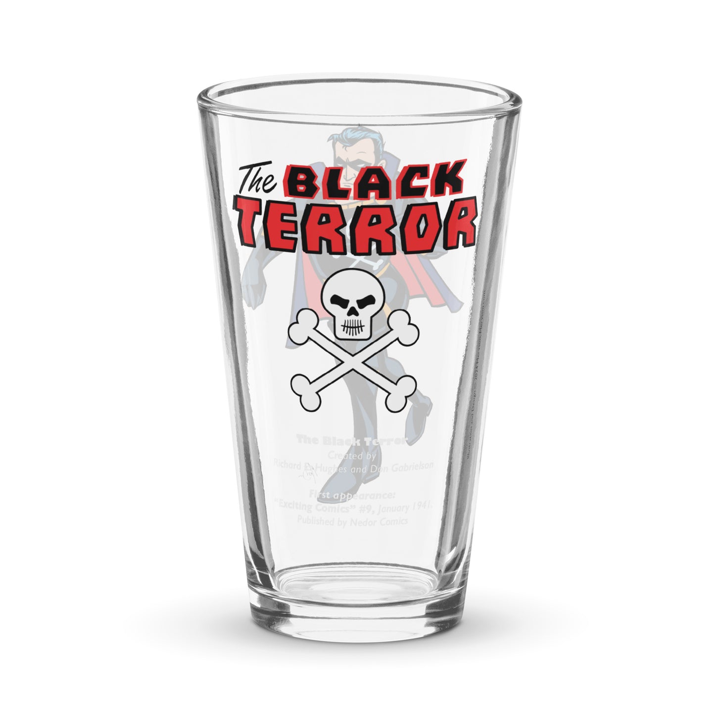 Unleash the Black Terror! Limited Edition Pint Glass