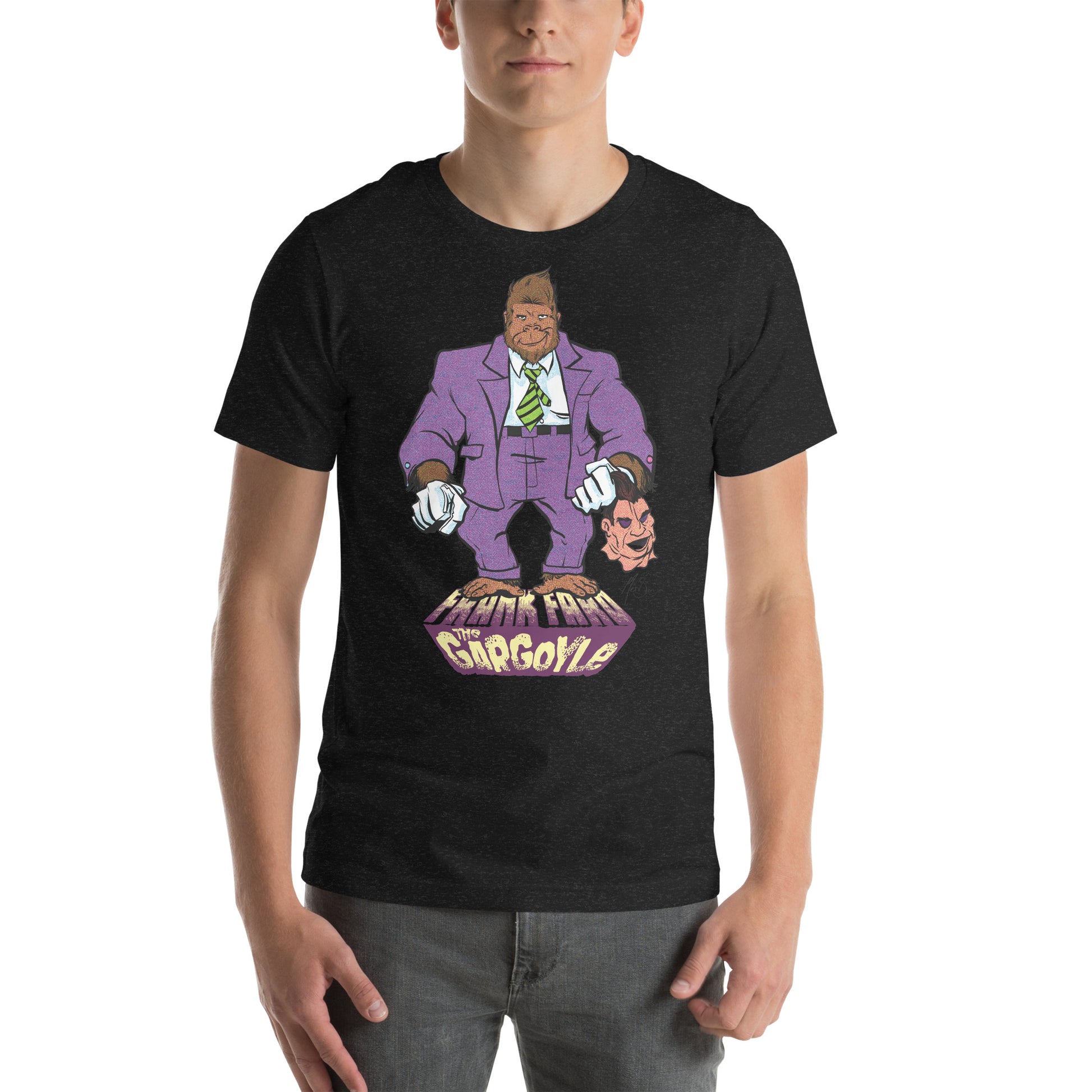 Frank Faro The Gargoyle Ape in a Suit Unisex t-shirt
