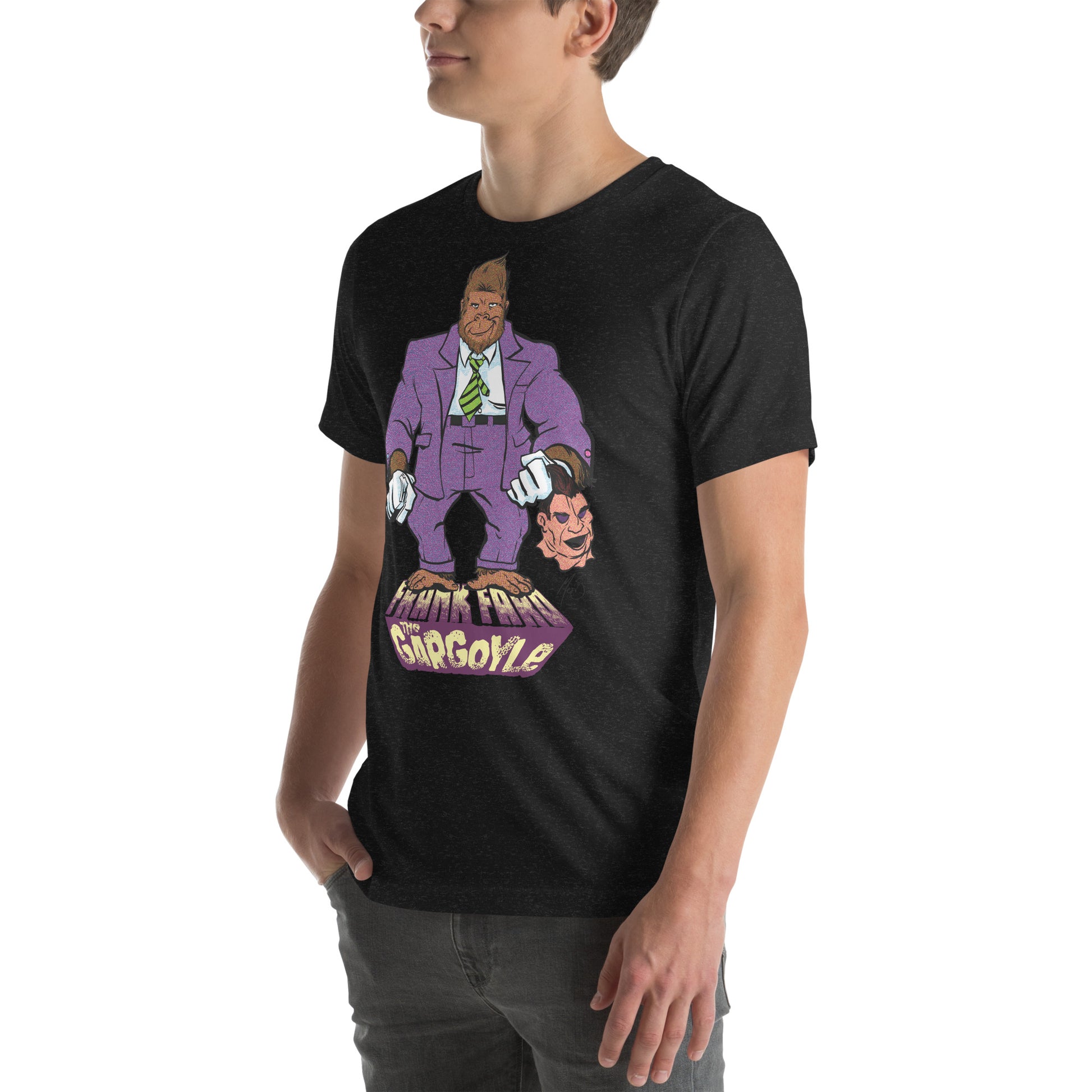 Frank Faro The Gargoyle Ape in a Suit Unisex t-shirt