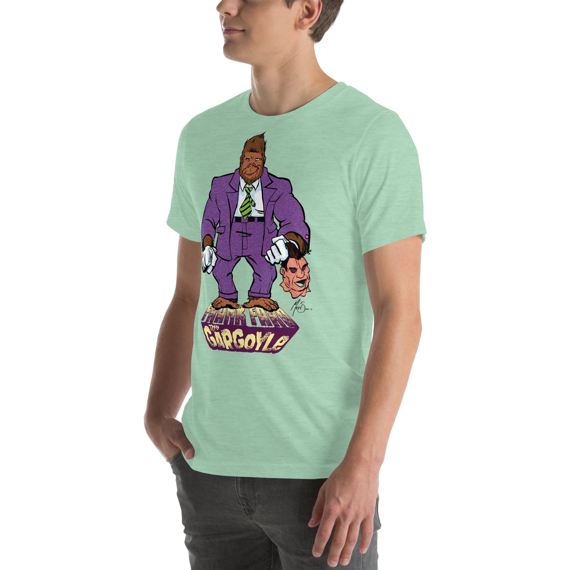 Frank Faro The Gargoyle Ape in a Suit Unisex t-shirt