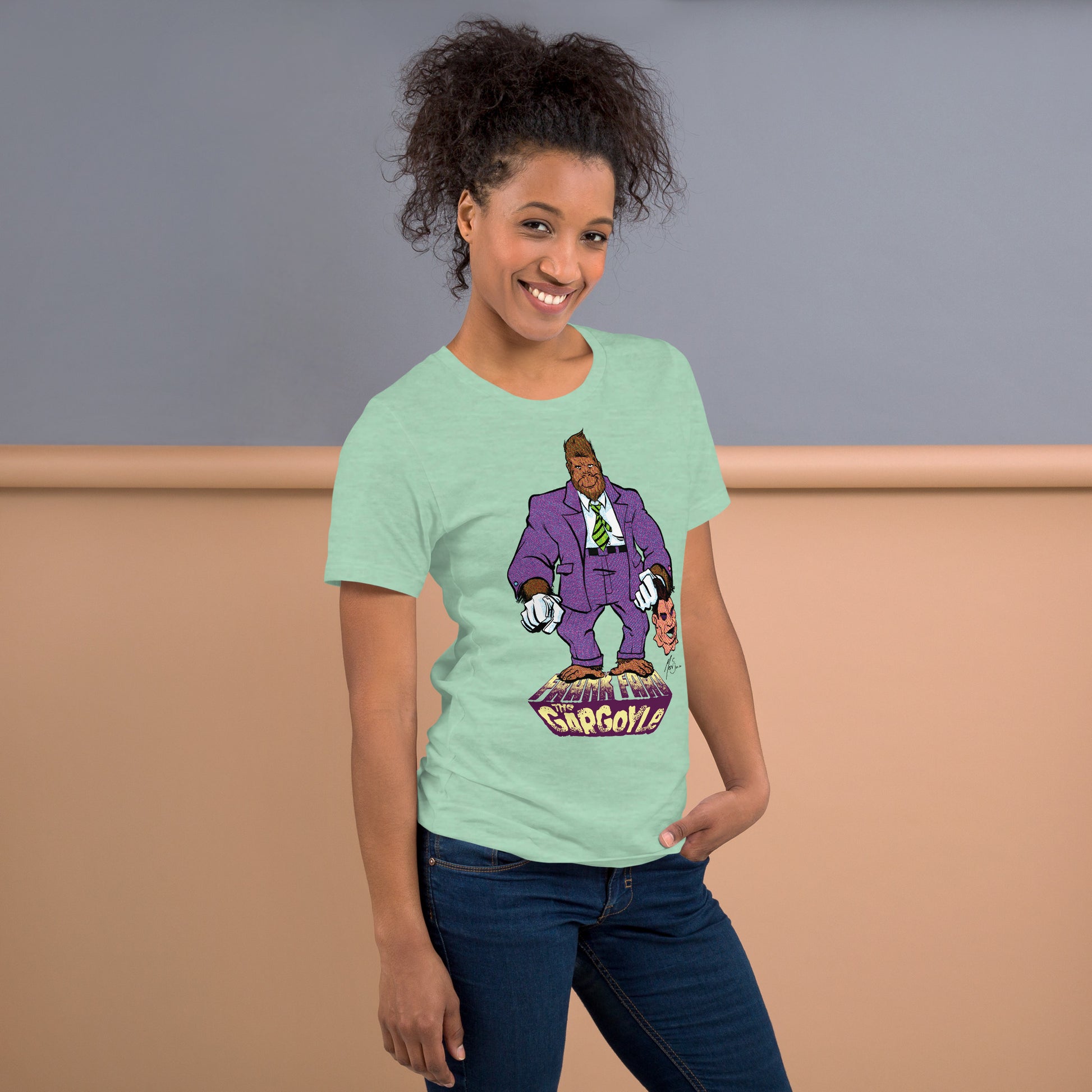 Frank Faro The Gargoyle Ape in a Suit Unisex t-shirt