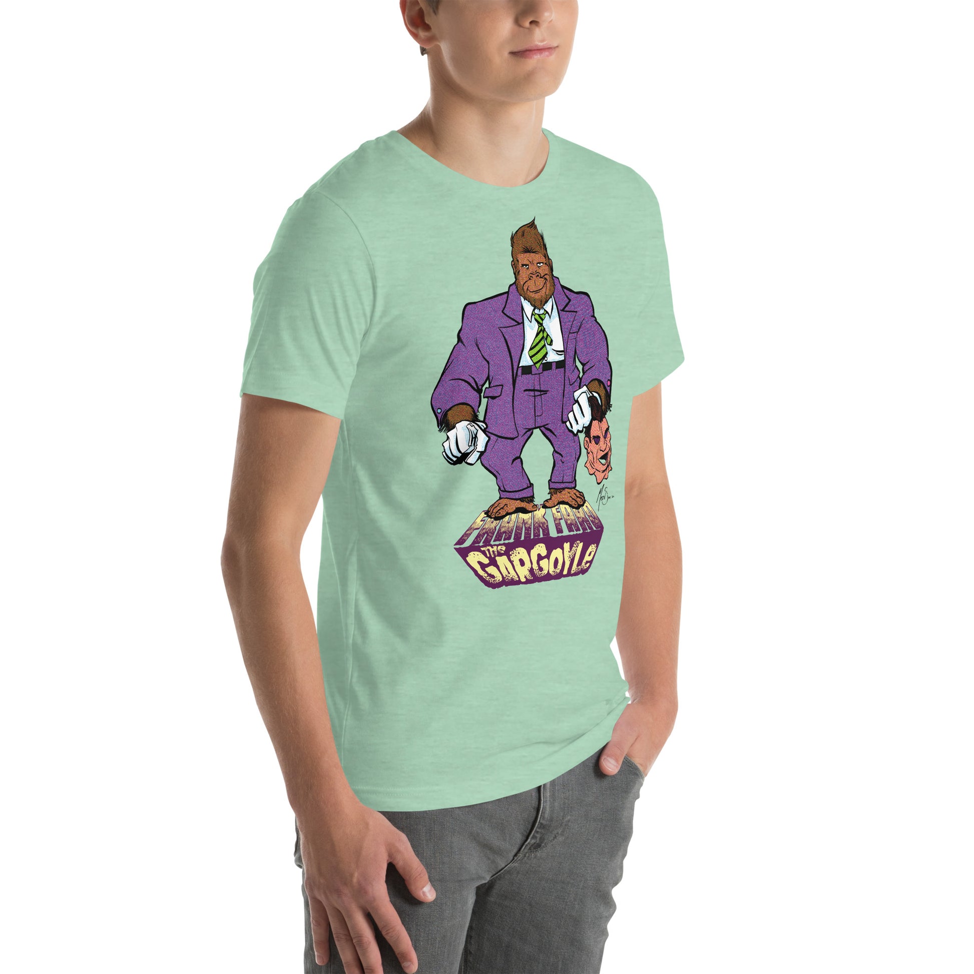 Frank Faro The Gargoyle Ape in a Suit Unisex t-shirt