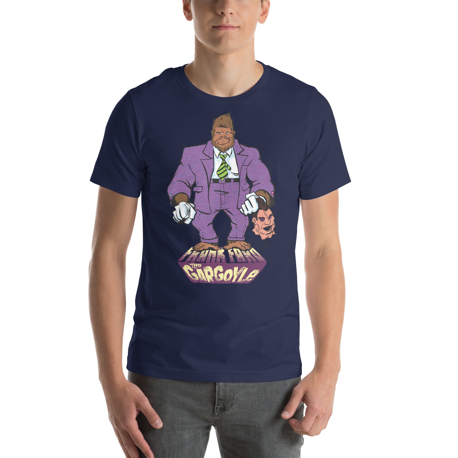 Frank Faro The Gargoyle Ape in a Suit Unisex t-shirt