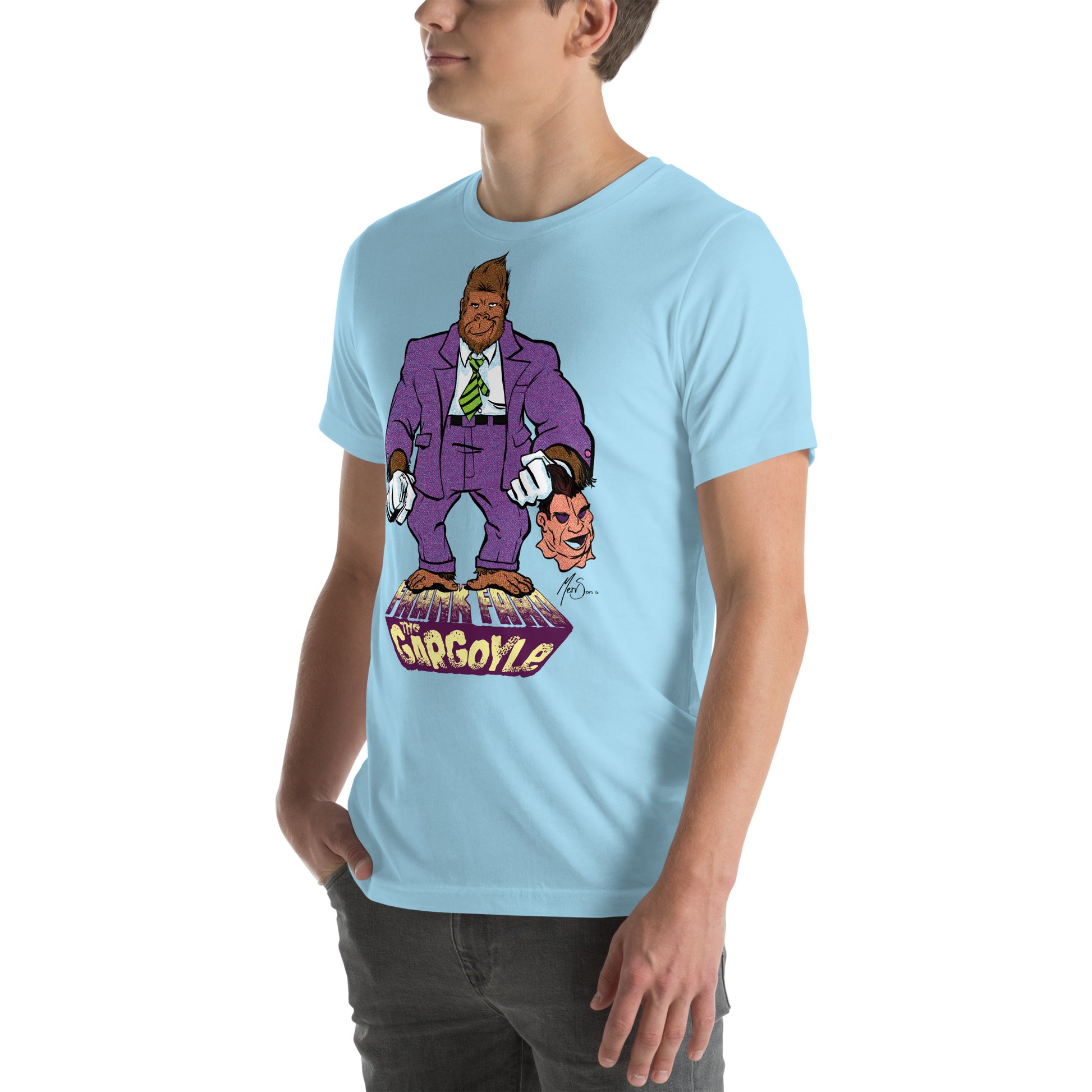 Frank Faro The Gargoyle Ape in a Suit Unisex t-shirt