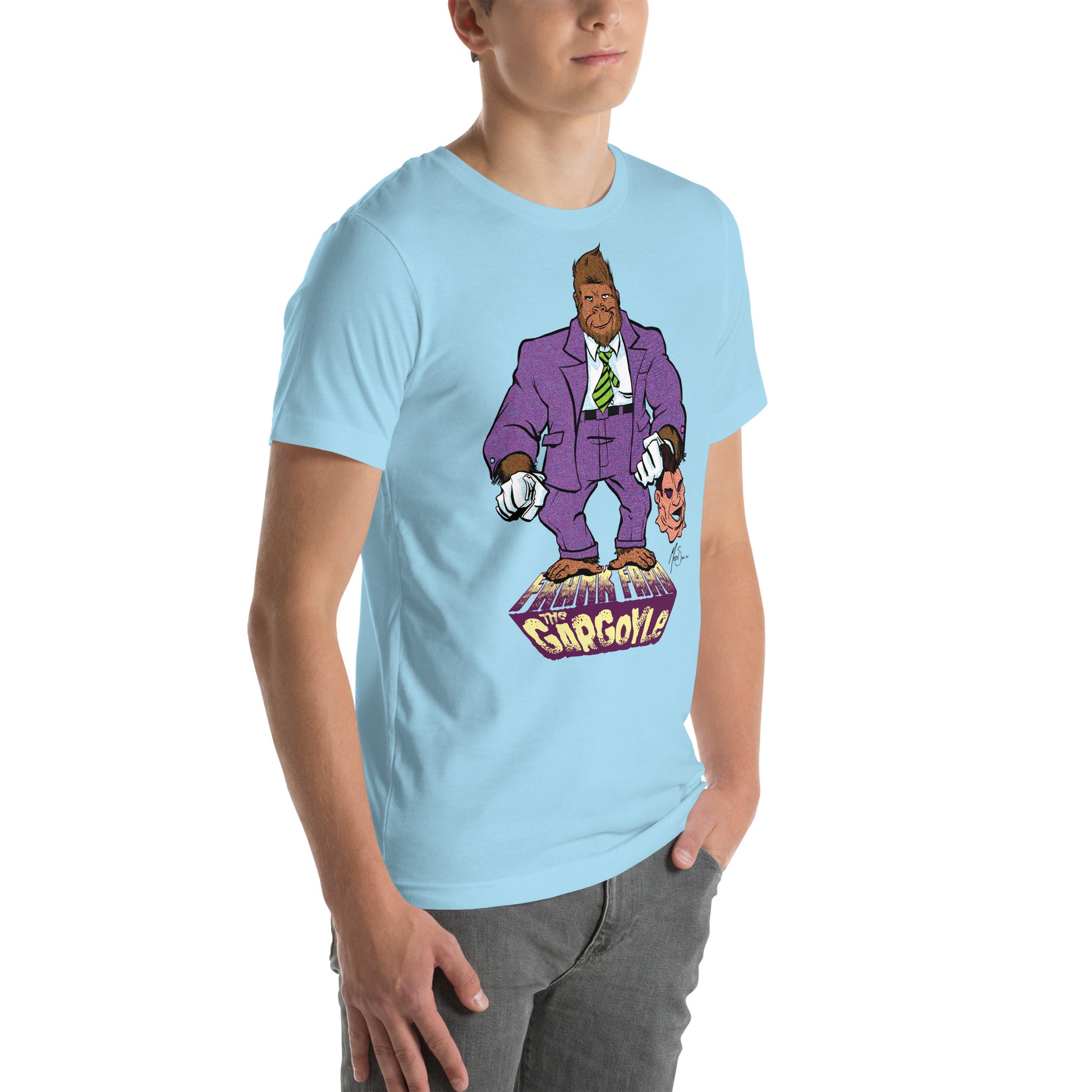Frank Faro The Gargoyle Ape in a Suit Unisex t-shirt