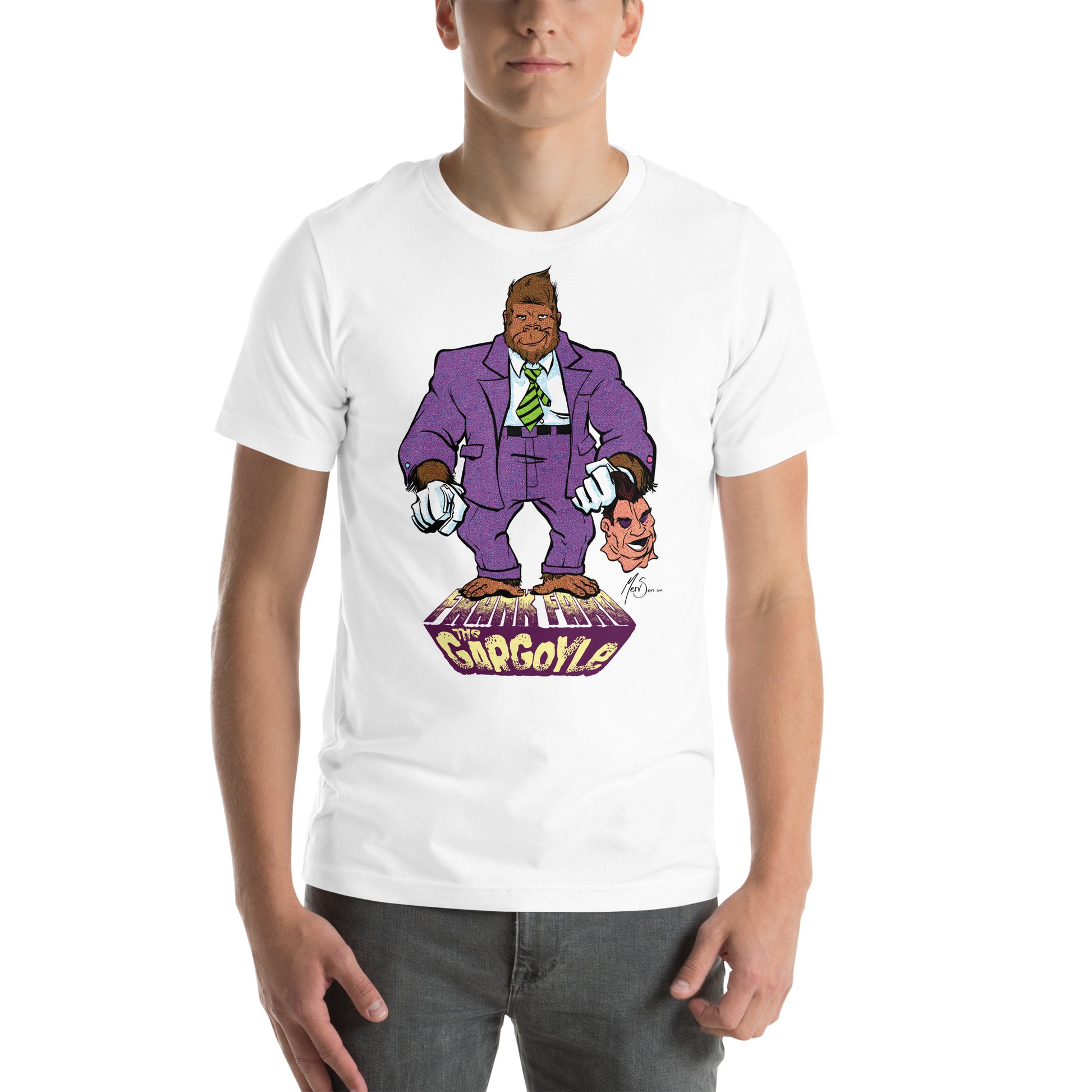 Frank Faro The Gargoyle Ape in a Suit Unisex t-shirt