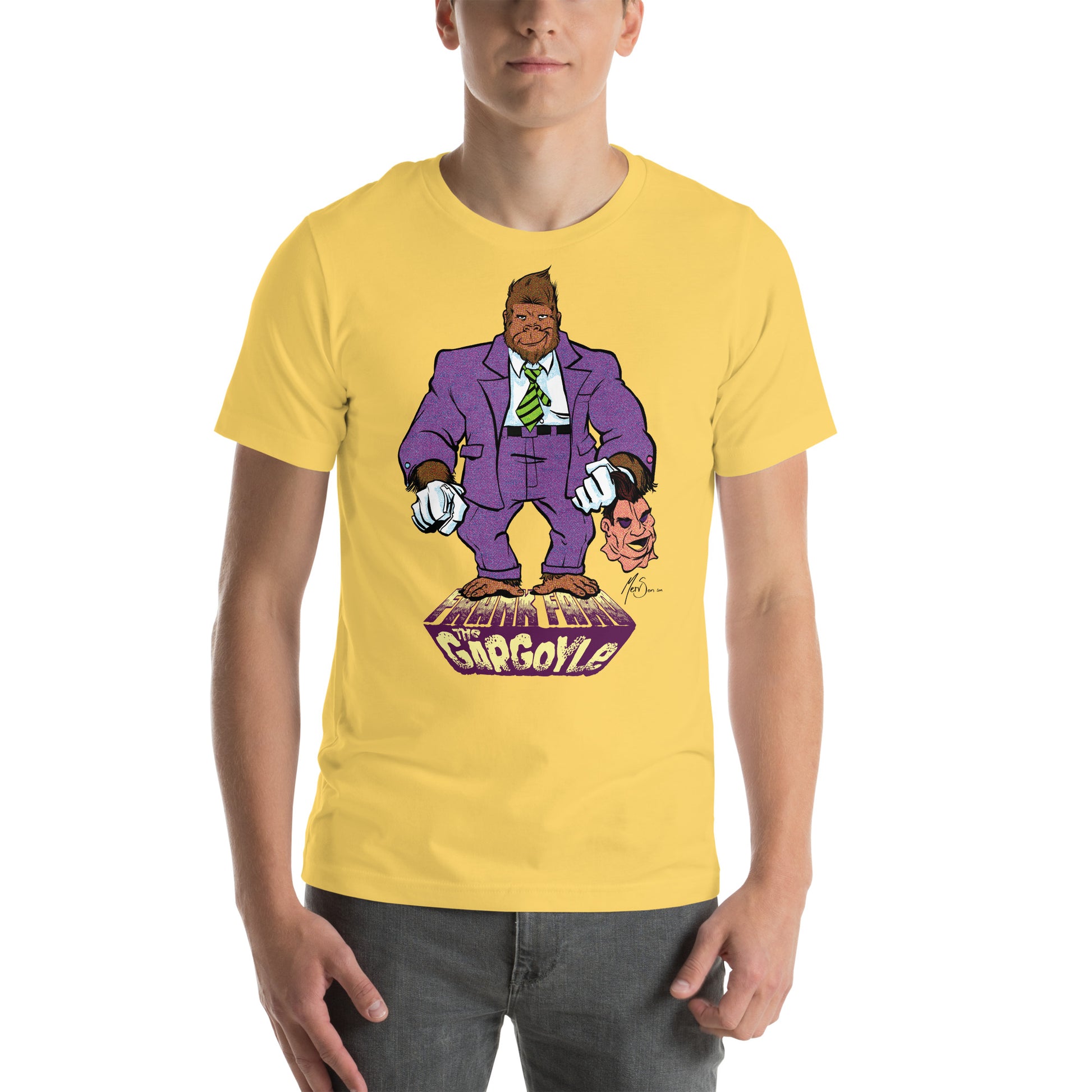 Frank Faro The Gargoyle Ape in a Suit Unisex t-shirt