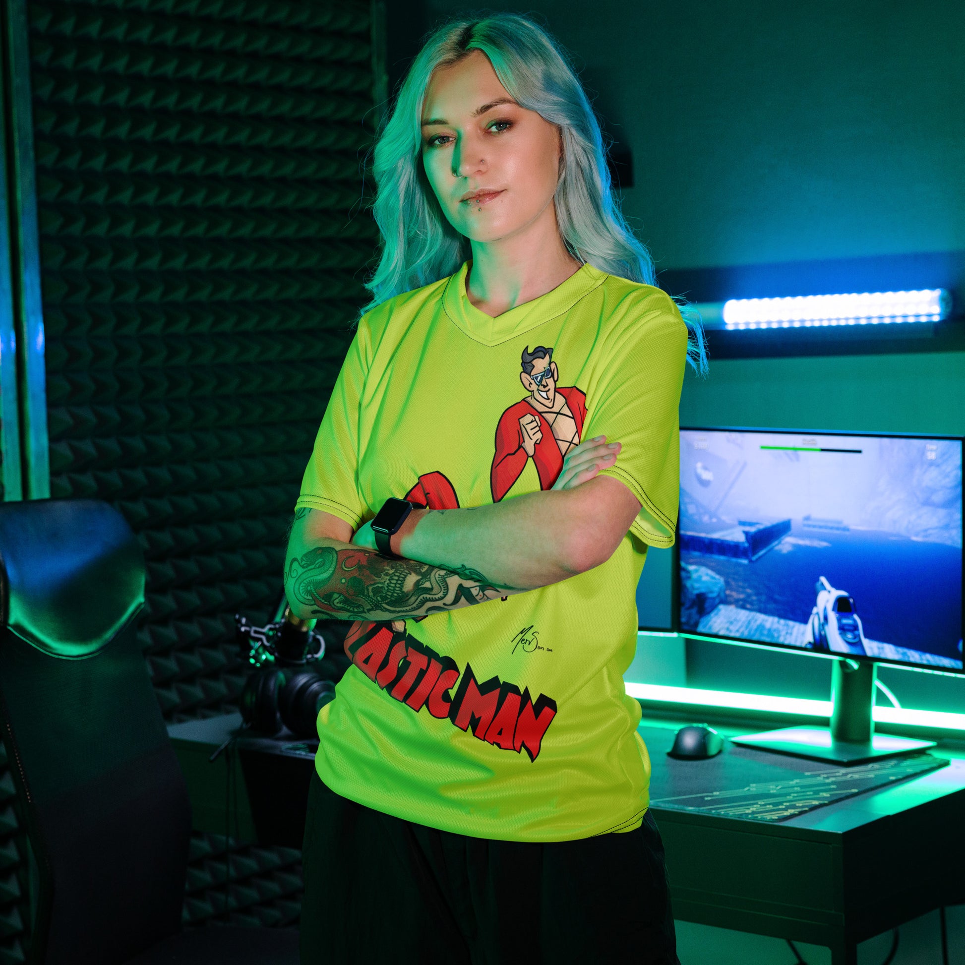 Plastic Man Recycled Sports Jersey