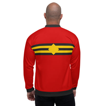 Plastic Super Hero Unisex Bomber Jacket