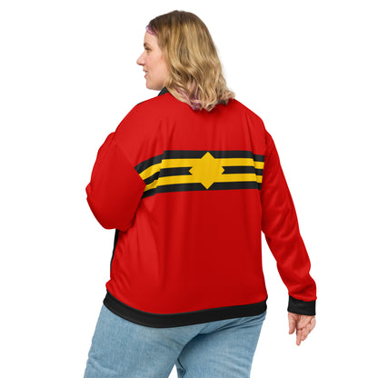 Plastic Super Hero Unisex Bomber Jacket