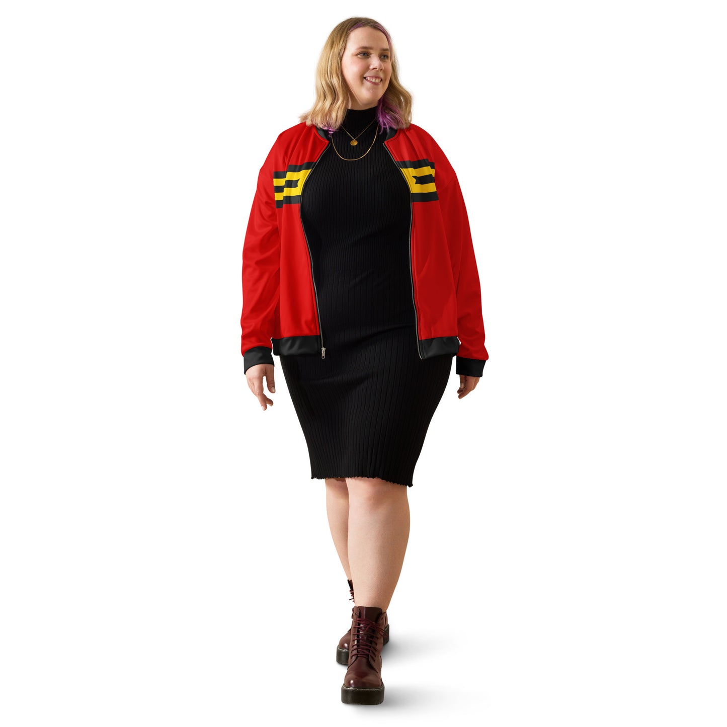 Plastic Super Hero Unisex Bomber Jacket