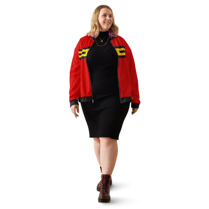 Plastic Super Hero Unisex Bomber Jacket