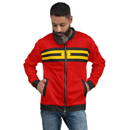 Plastic Super Hero Unisex Bomber Jacket