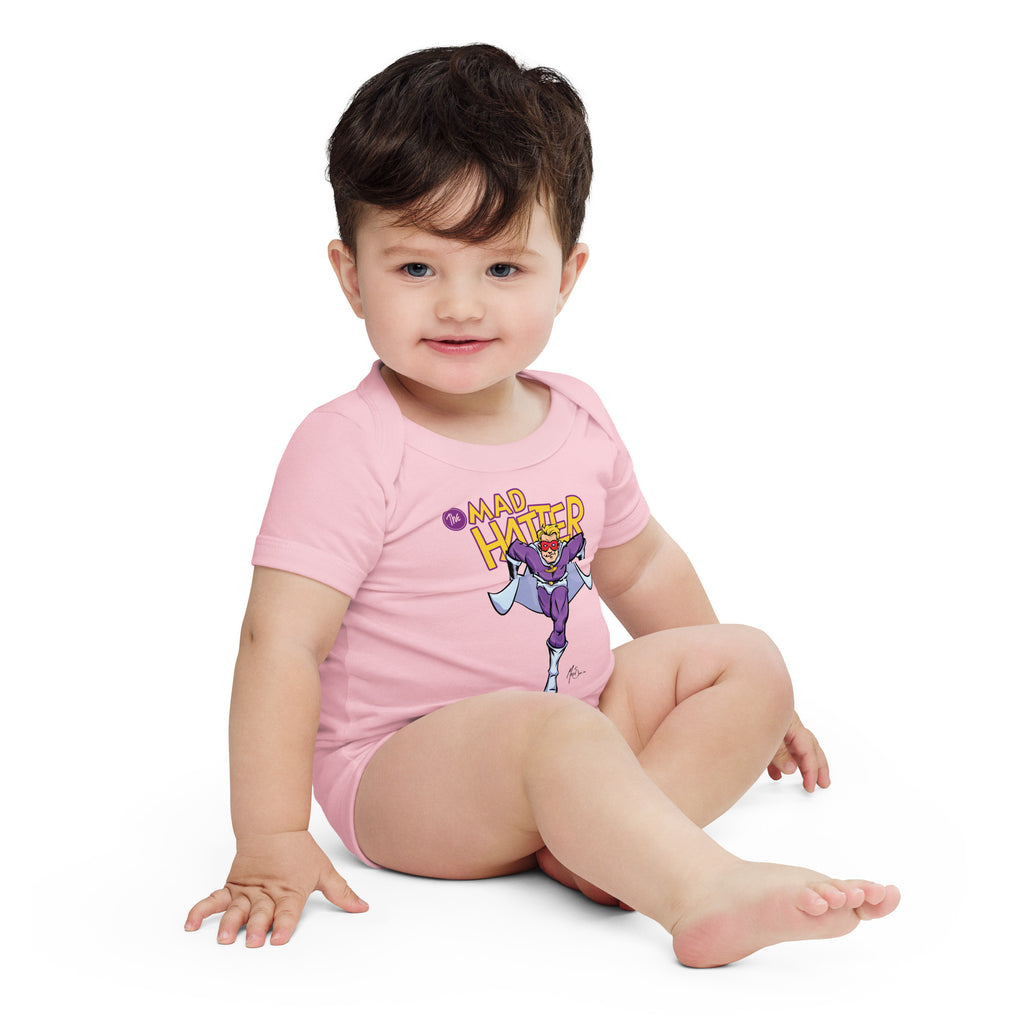 OW Mad Hatter Baby short sleeve one piece