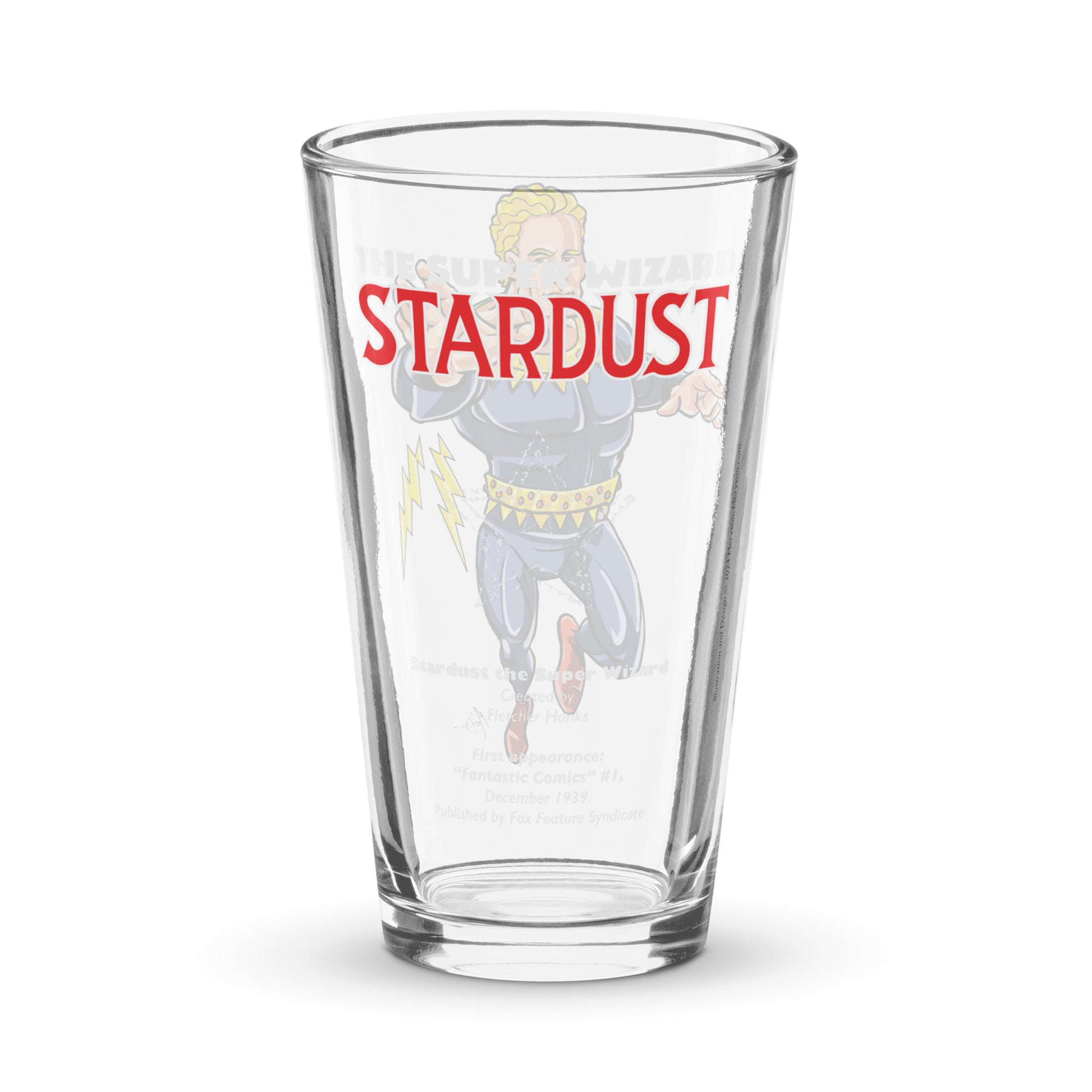 Stardust Space Wizard Shaker pint glass