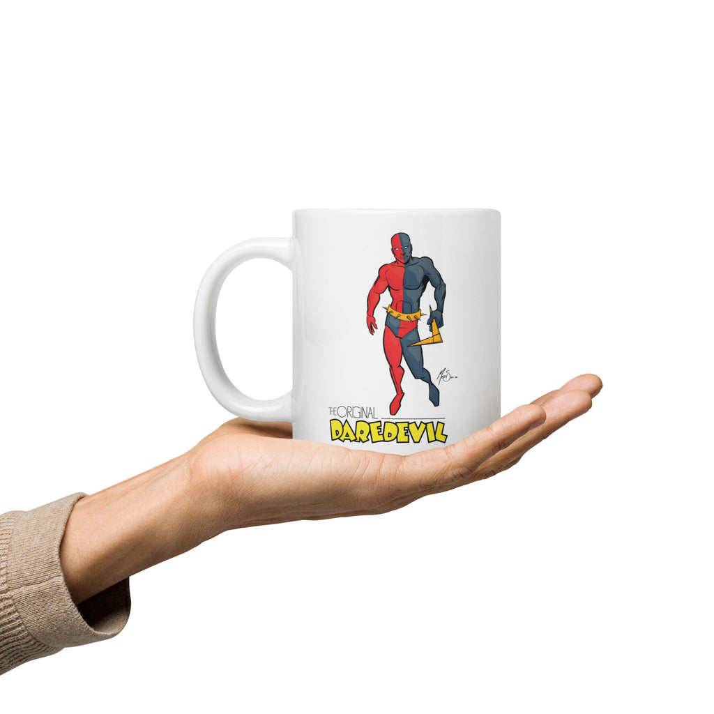 Original Dare Devil White Glossy Mug