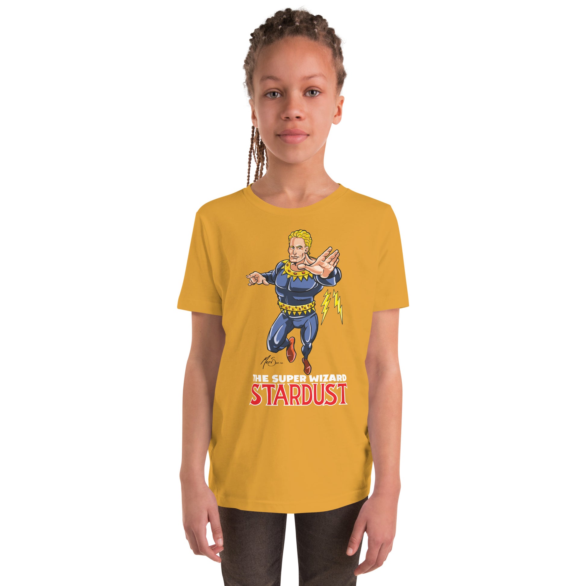 Youth Stardust Space Wizard Short Sleeve T-Shirt