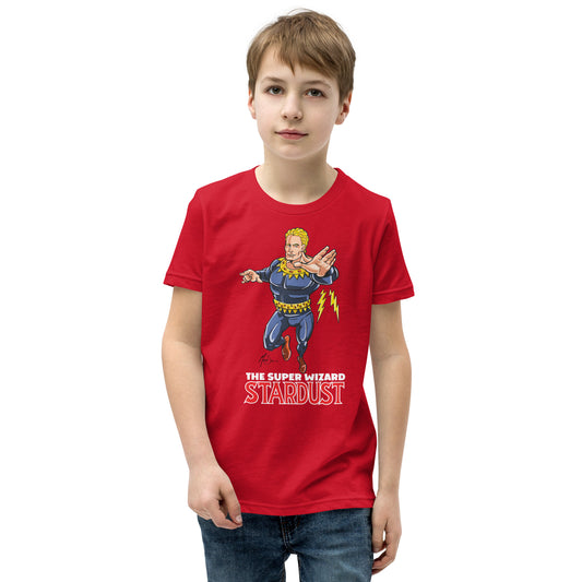 Youth Stardust Space Wizard Short Sleeve T-Shirt