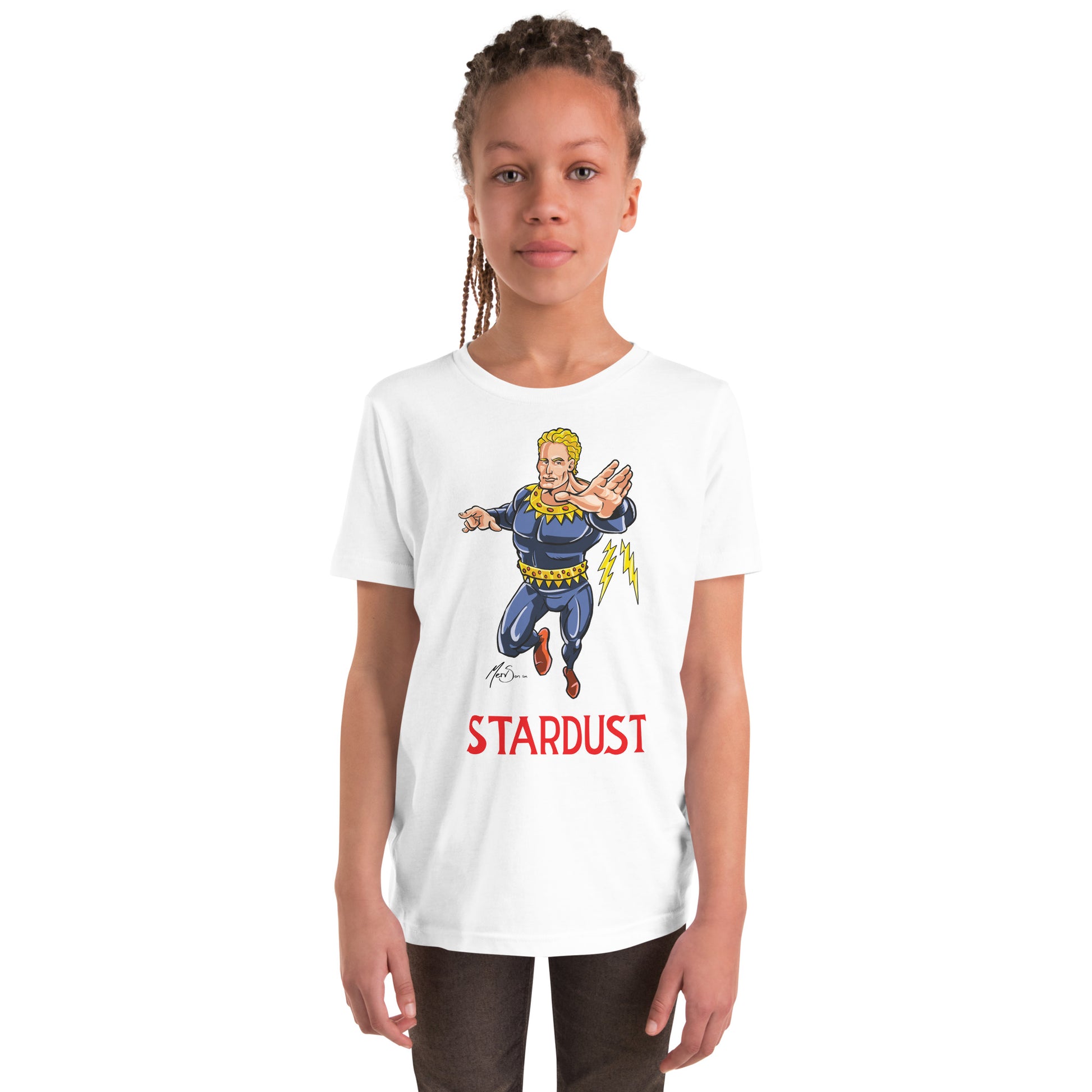 Youth Stardust Space Wizard Short Sleeve T-Shirt